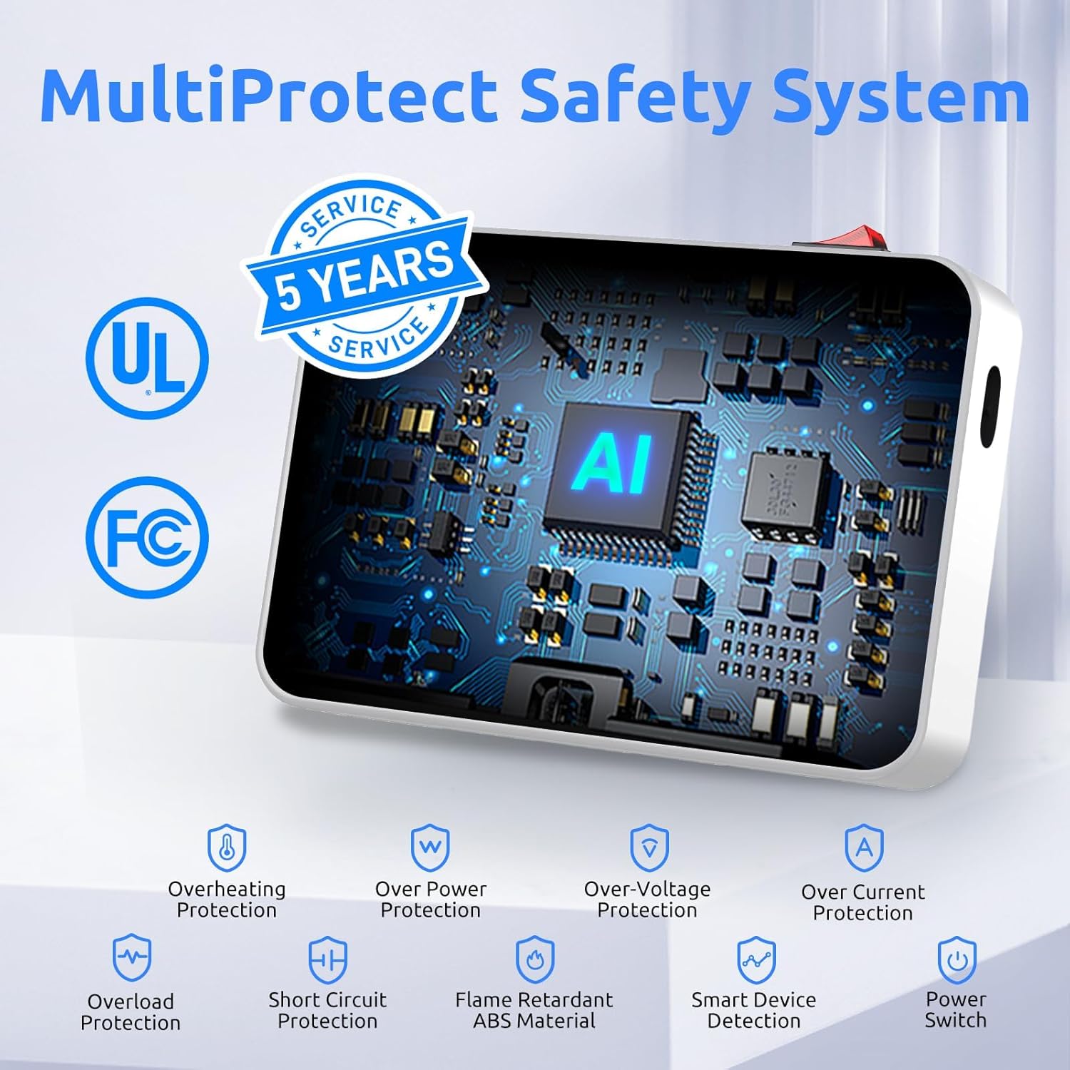 4-Port Charging Station for Multiple Devices, USB Charger Stations Multi-Device Organizer Charging Dock, Compatible with Cell Phones, iPads, Kindle Tablets, and Other Electronics (White) - Image 5