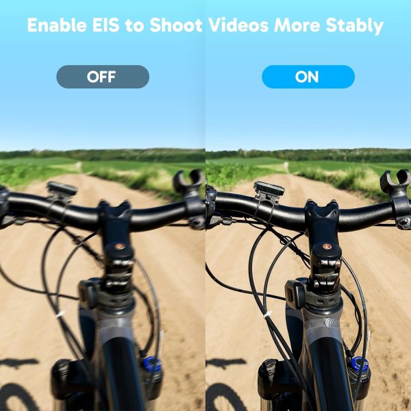 AKASO Brave 4 Action Camera with Waterproof Floating Hand Grip and Carry Bag Bundle - 4K30 20MP Ultra Hd EIS 131ft Underwater Camera 5xZoom Dual Screen with Helmet and Bicycle Accessories Kit - Image 4